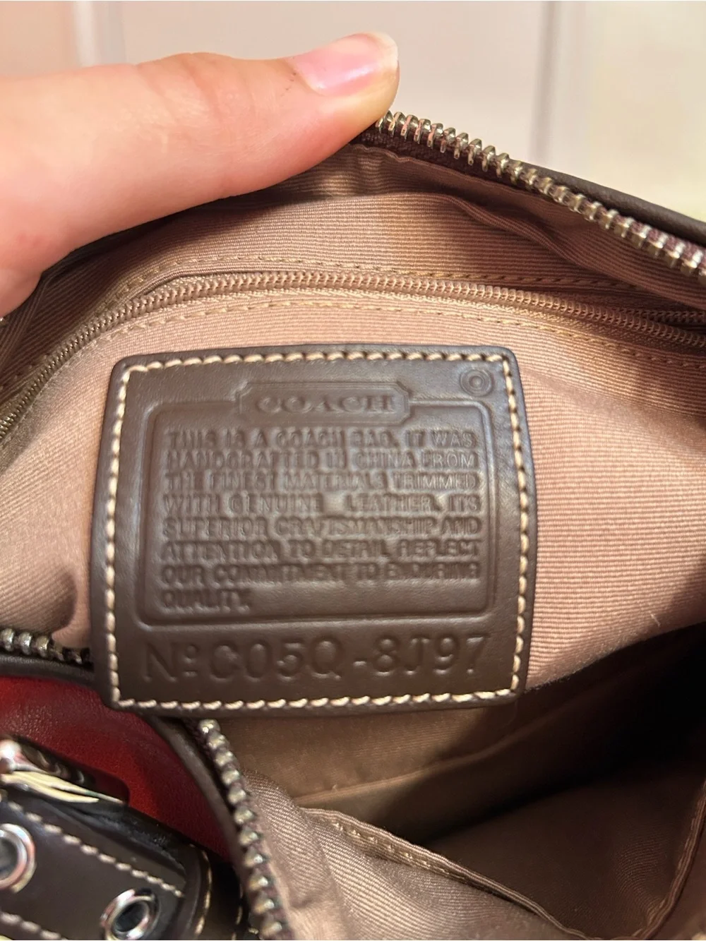 Coach Patchwork Shoulder Bag in Multicolor Panels